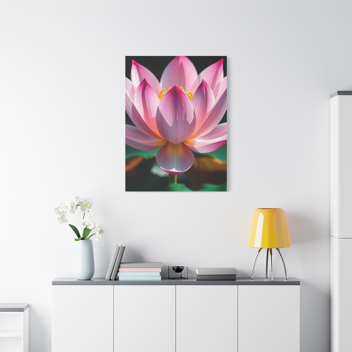 Gilded Tranquility Flora wall art & canvas print