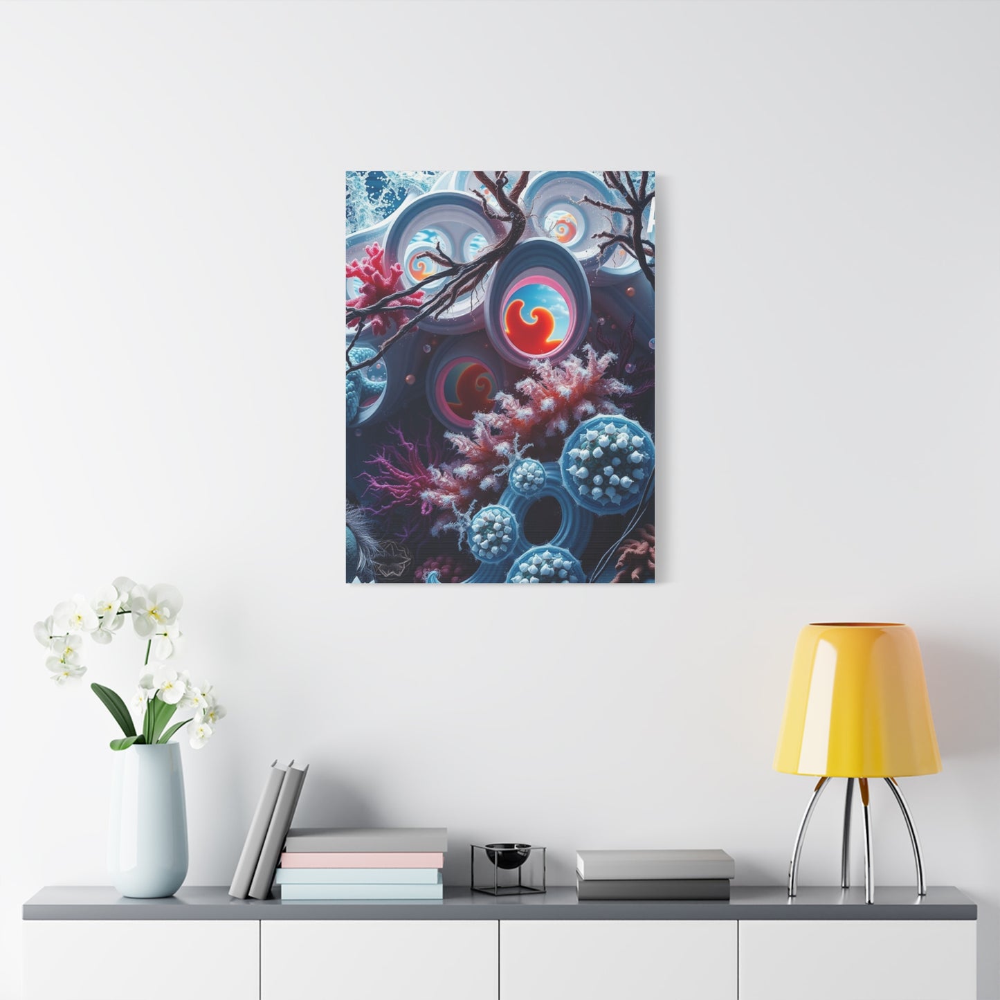 Luminous Lagoon Tableau Wall Art & Canvas Print