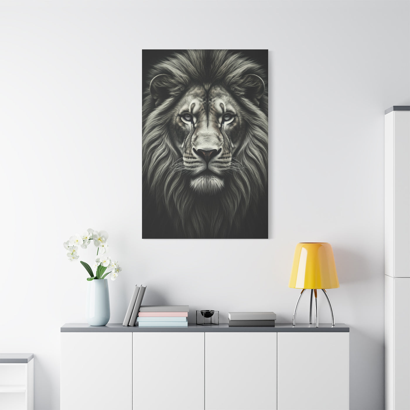Majestic Lion King Portrait Wall Art & Canvas Prints