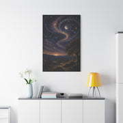 Psalm 8 Celestial Wonder Scripture Wall Art & Canvas Print