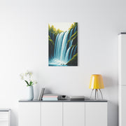 Lush Forest Waterfall Wall Art & Canvas Prints
