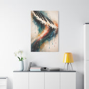 Abstract Piano Wave Flow Wall Art & Canvas Print