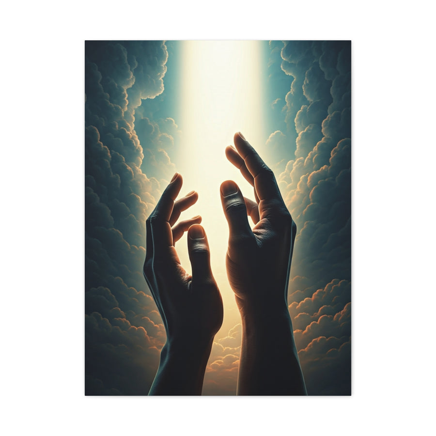 Hands Toward the Divine Wall Art & Canvas Prints
