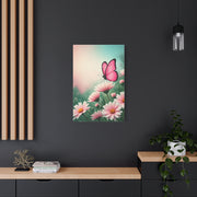 Pink Petal Butterfly Dream Wall Art & Canvas Prints