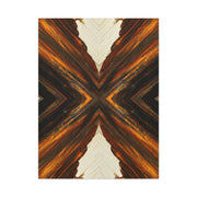 Symmetrical Earth Cross Abstract Wall Art & Canvas Prints