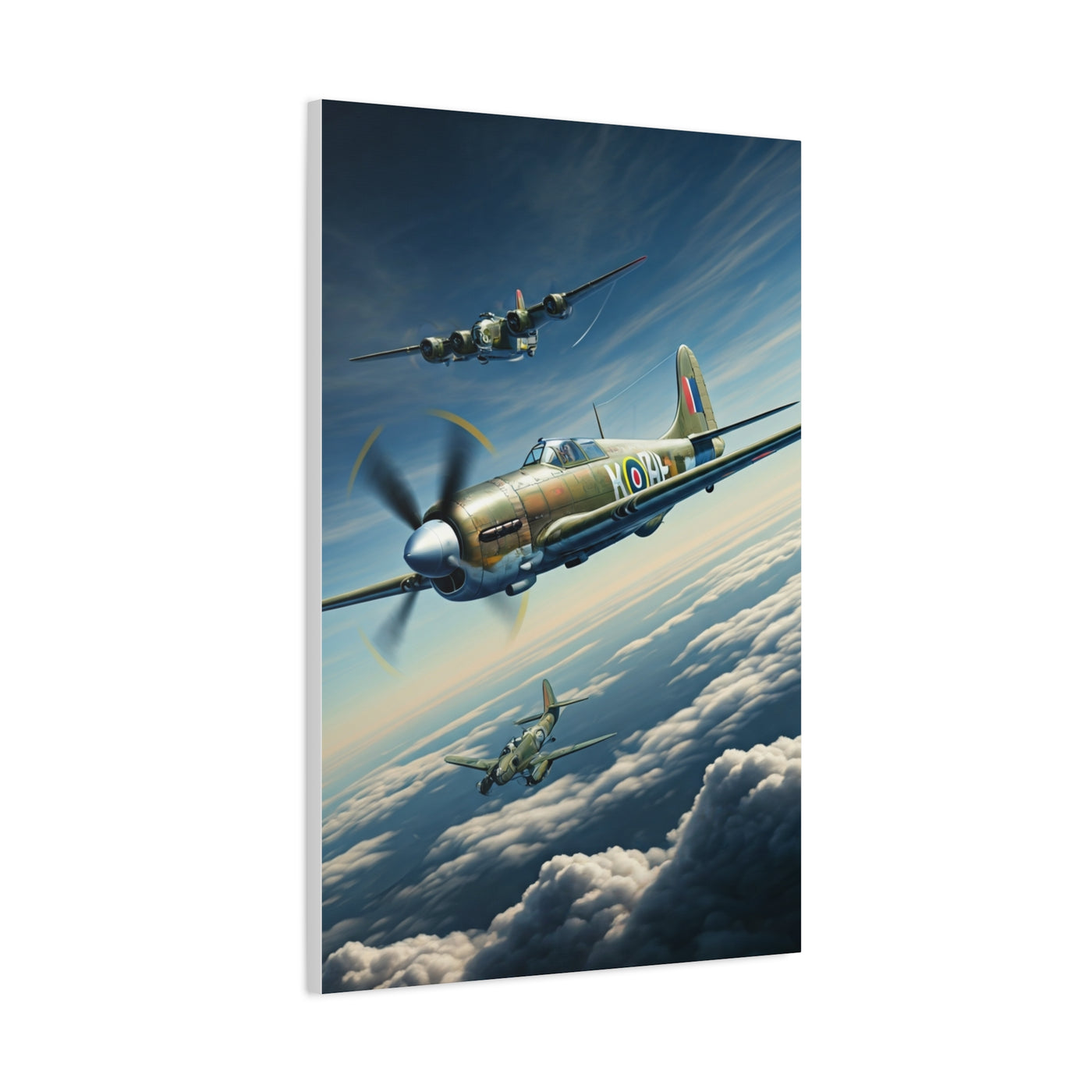 Squadron Sky Formation Wall Art & Canvas Prints
