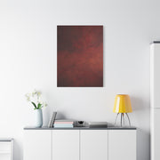 Earthy Red Wabi-Sabi Texture Abstraction Wall Art & Canvas Print