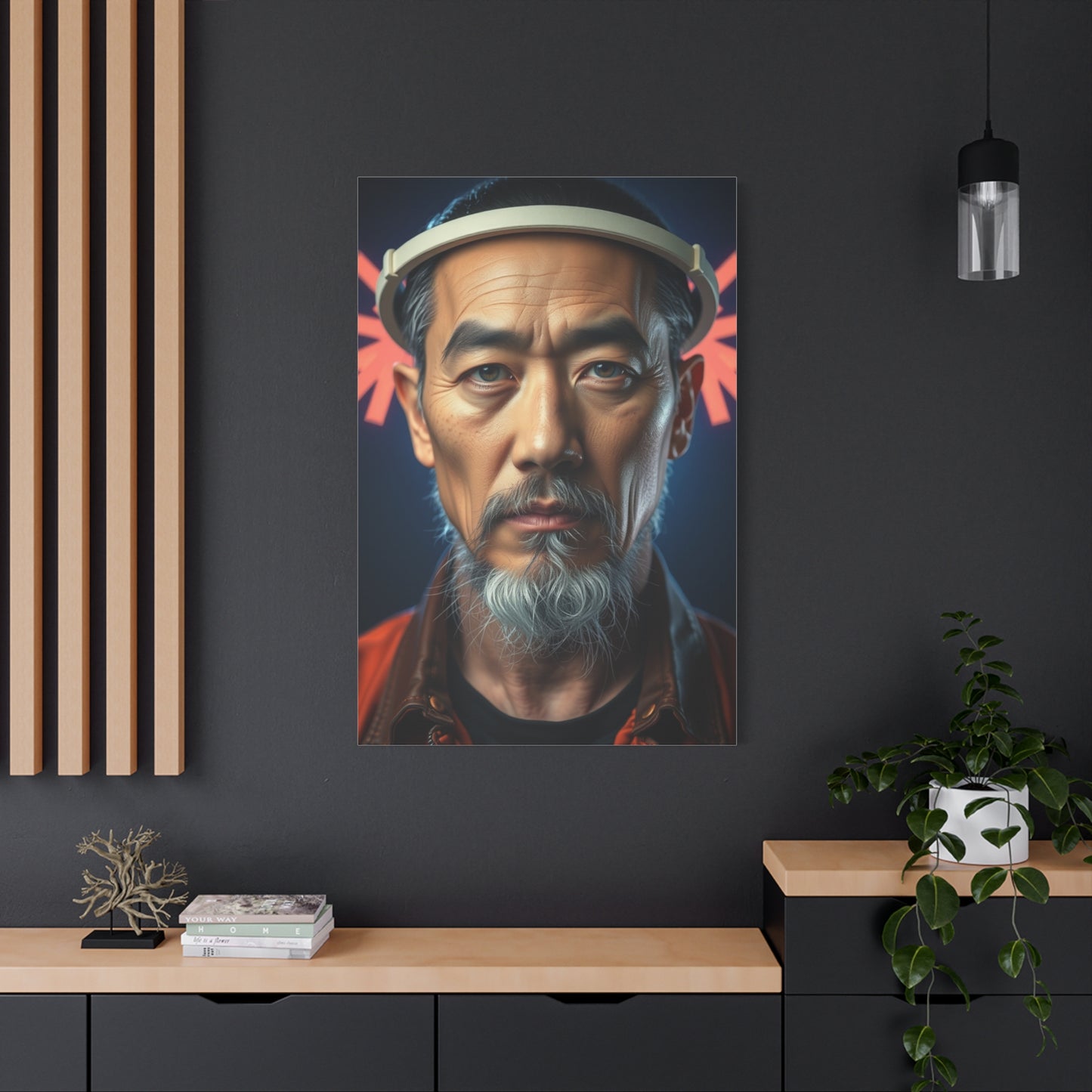 Serene Elegance Tapestry wall art & canvas print