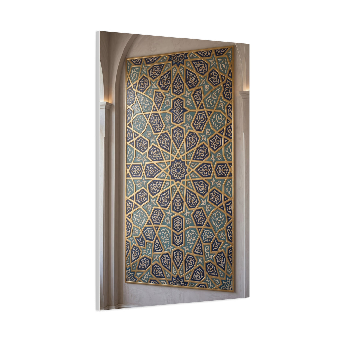 Islamic Geometric Star Pattern Wall Art & Canvas Print