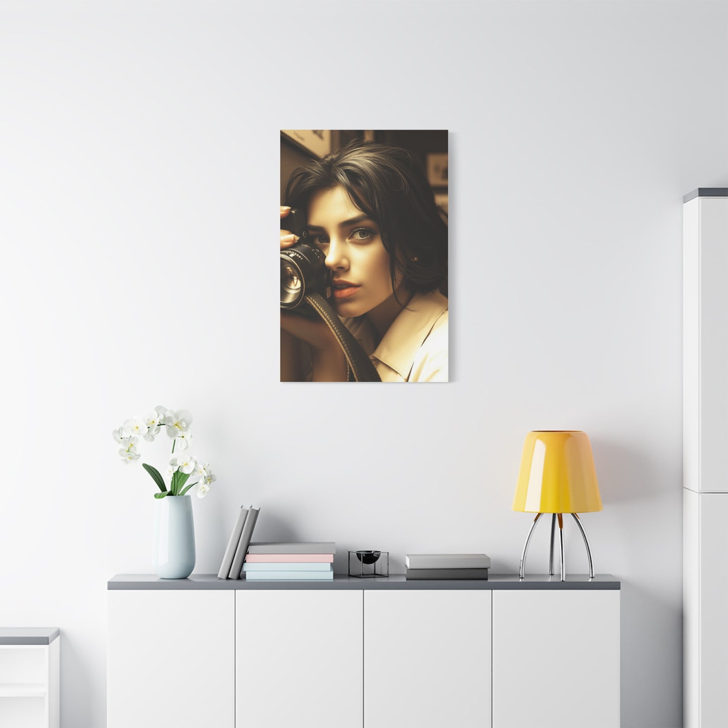 Sepia Photography Art Supreme Canvas Wall Art & Canvas Print