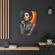 Ember Ink Muse Portrait Wall Art & Canvas Print