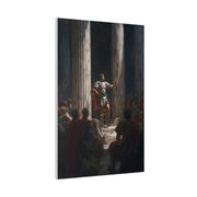 Julius Caesar Addressing The Roman Senate Wall Art & Canvas Print