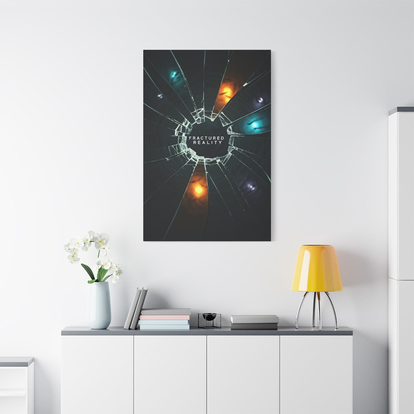 Fractured Reality Concept Wall Art & Canvas Prints