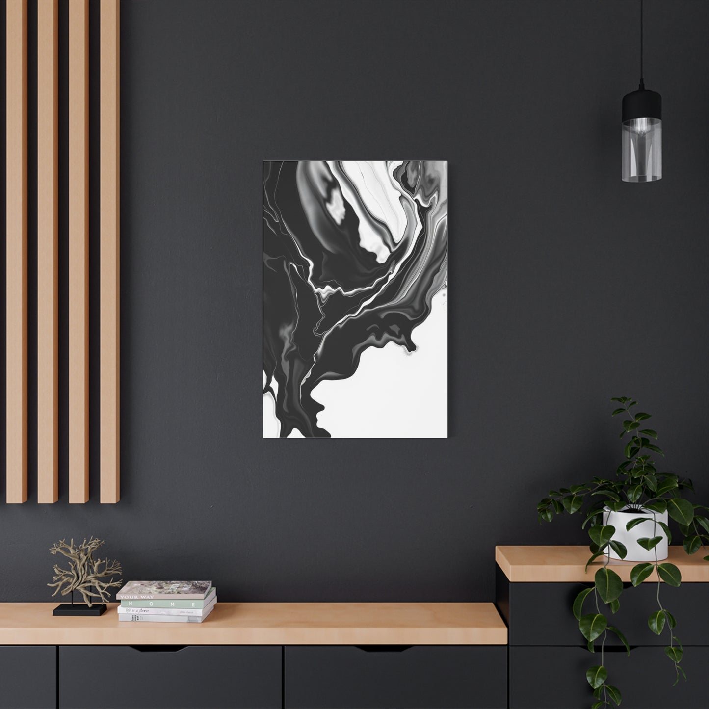 Collection Black and White Abstract Art Art Wall Art & Canvas Print