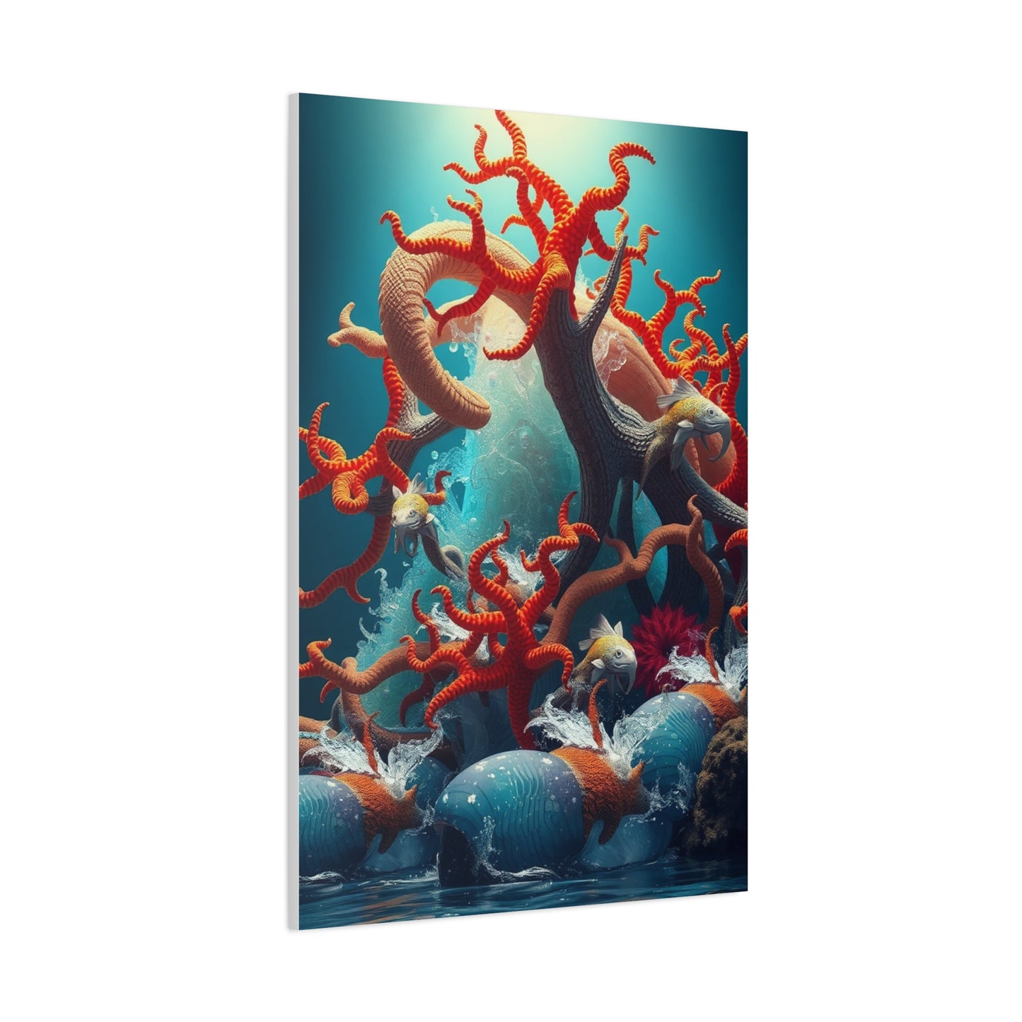 Enchanted Blue Horizon Wall Art & Canvas Print