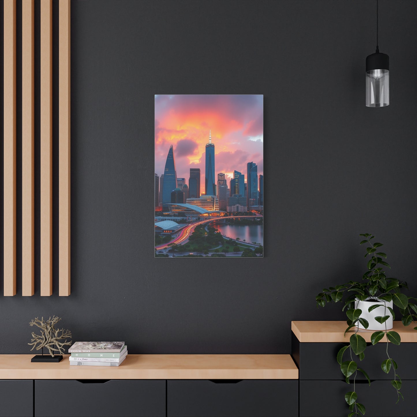 Supreme Houston Skylines Art Collection Wall Art & Canvas Print