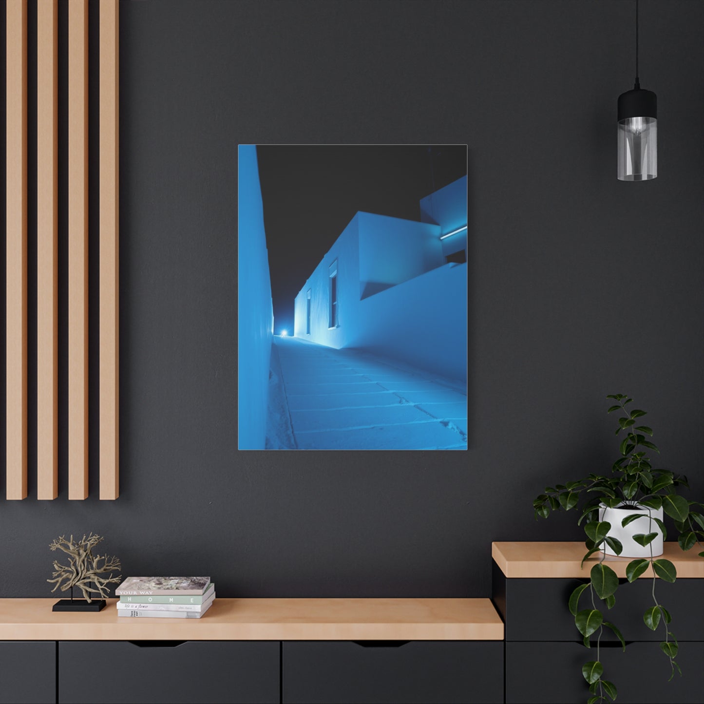 Blue and White Art Luxury Canvas Wall Art & Canvas Print