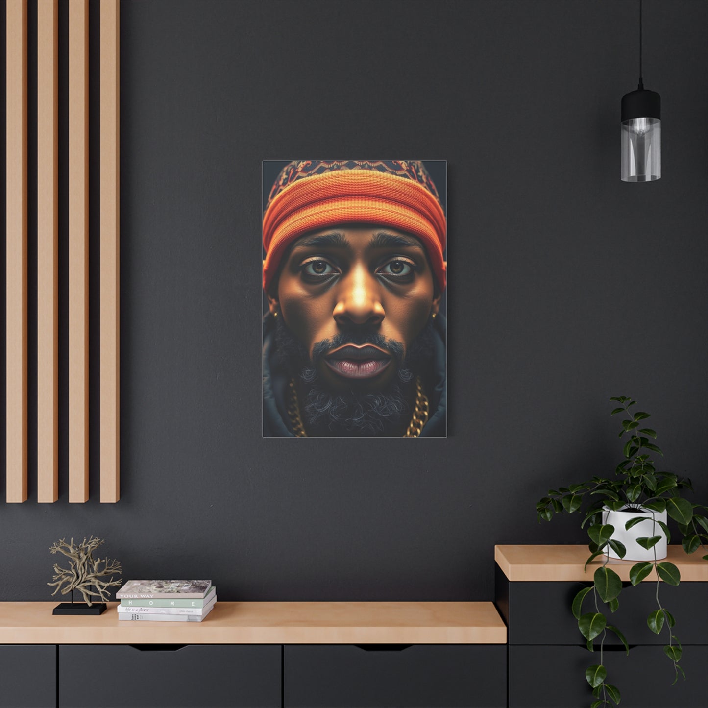 Eternal Hustle Portrait wall art & canvas print