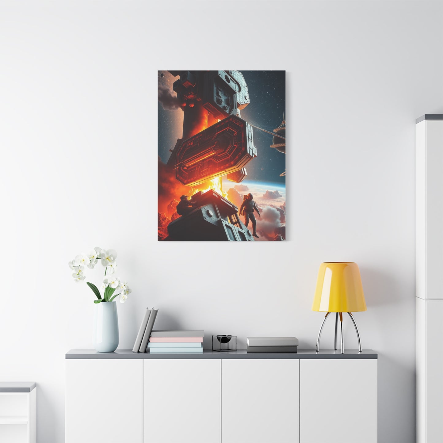 Galactic Elegance Display Wall Art & Canvas Print
