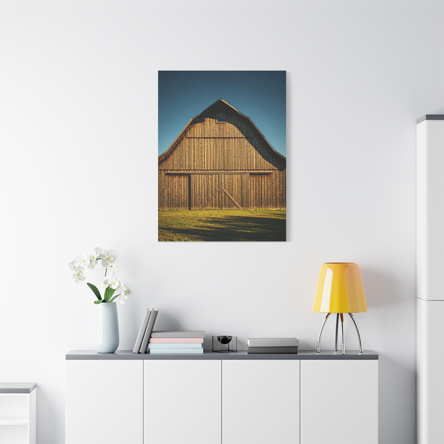 Classic Sunlit Wooden Barn Wall Art & Canvas Prints.