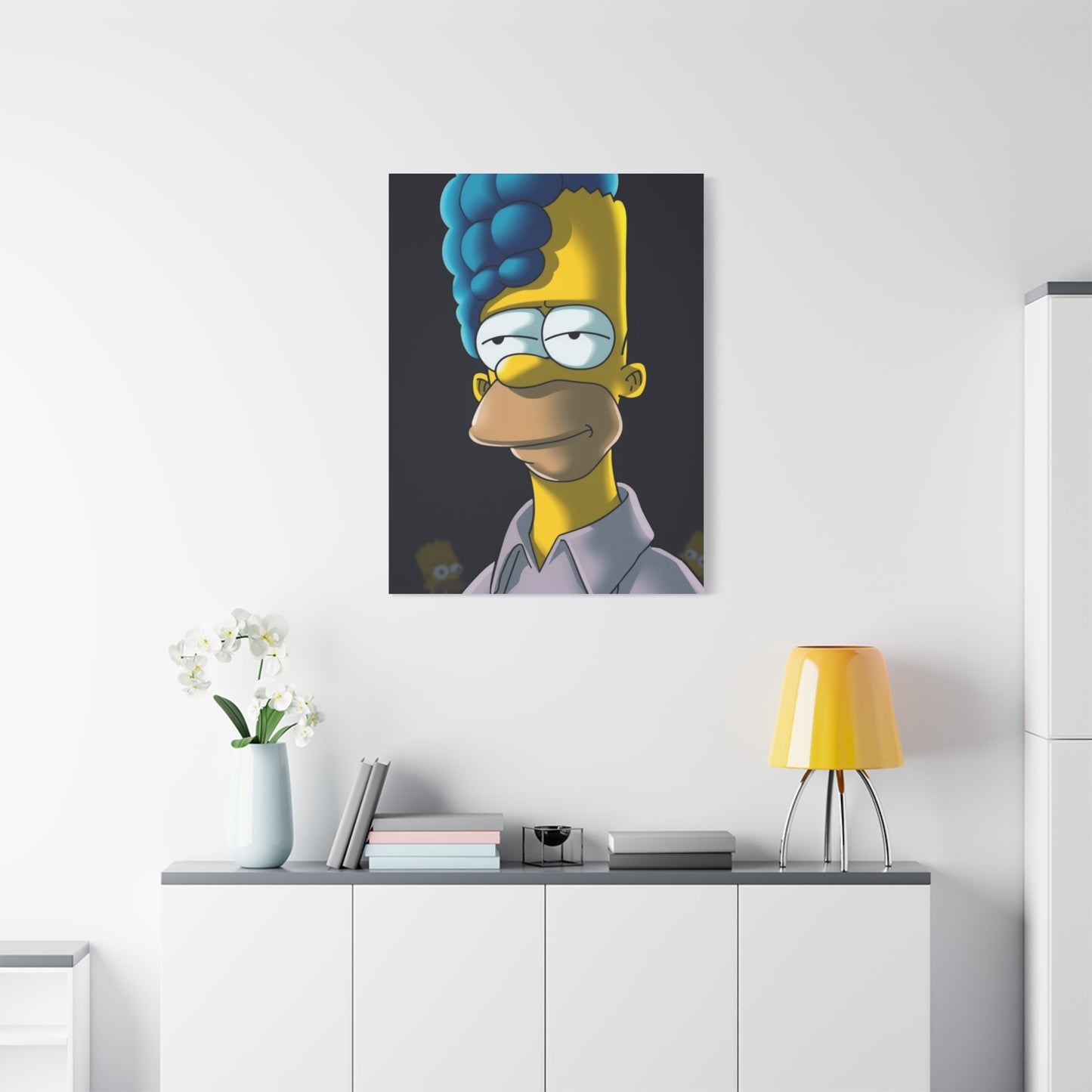 Vision The Simpsons Art Art Wall Art & Canvas Print