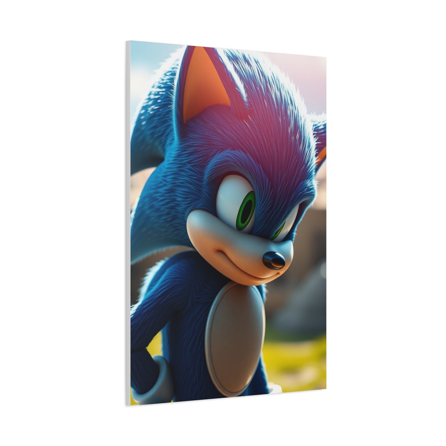 Sonic the Hedgehog Art Supreme Canvas Wall Art & Canvas Print