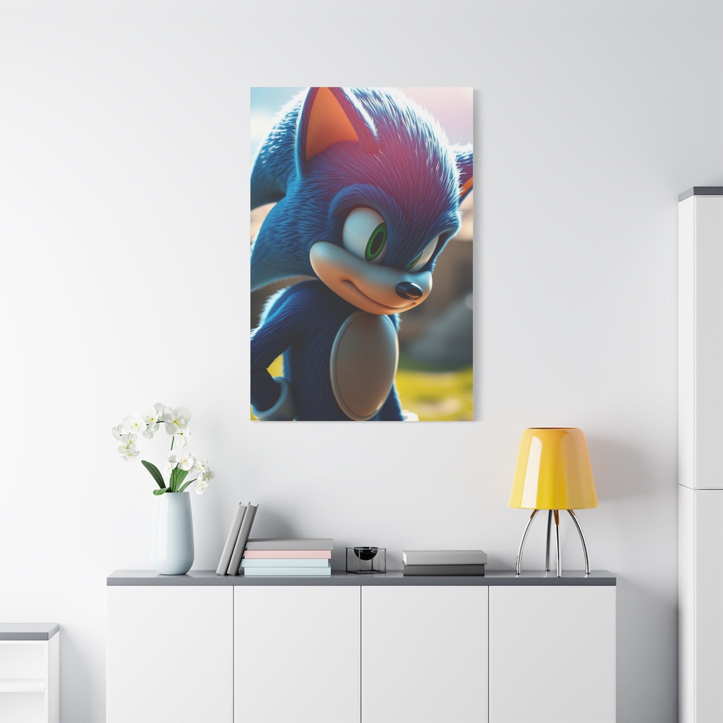 Sonic the Hedgehog Art Supreme Canvas Wall Art & Canvas Print