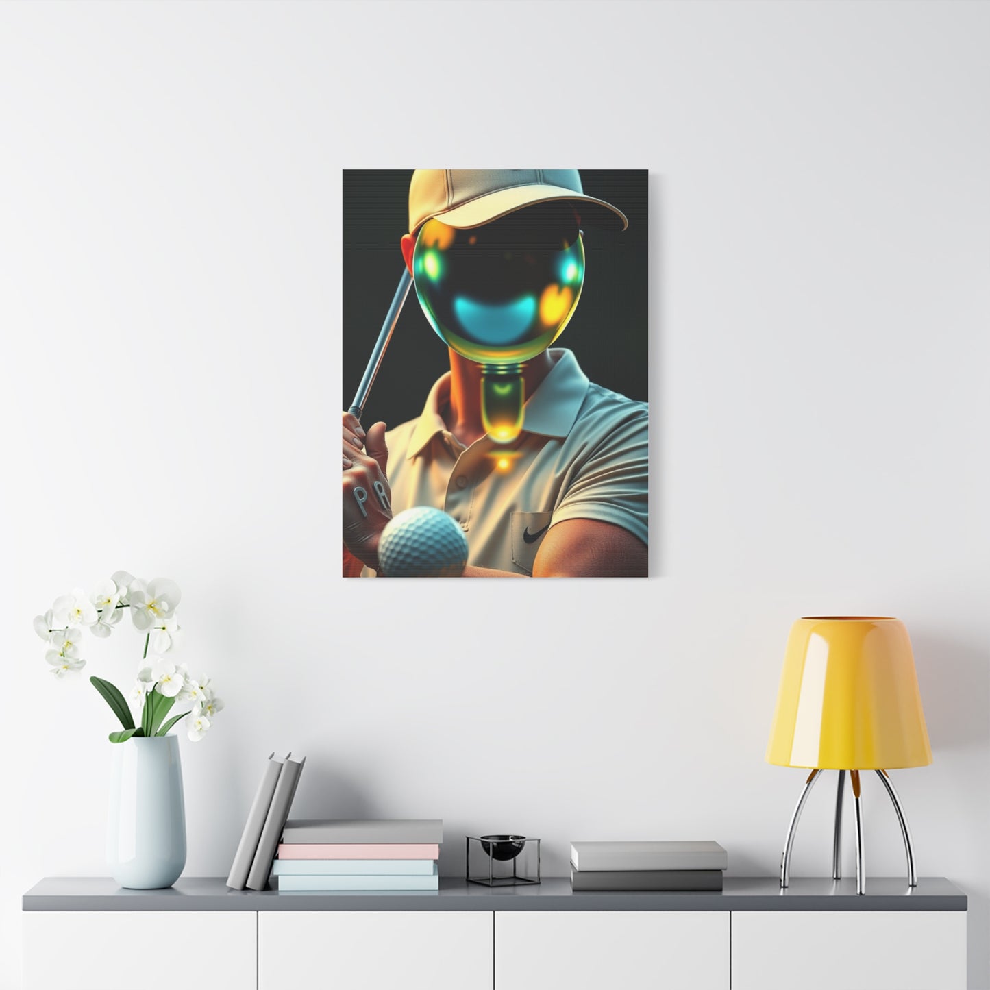 Gilded Links Reverie Wall Art & Canvas Print