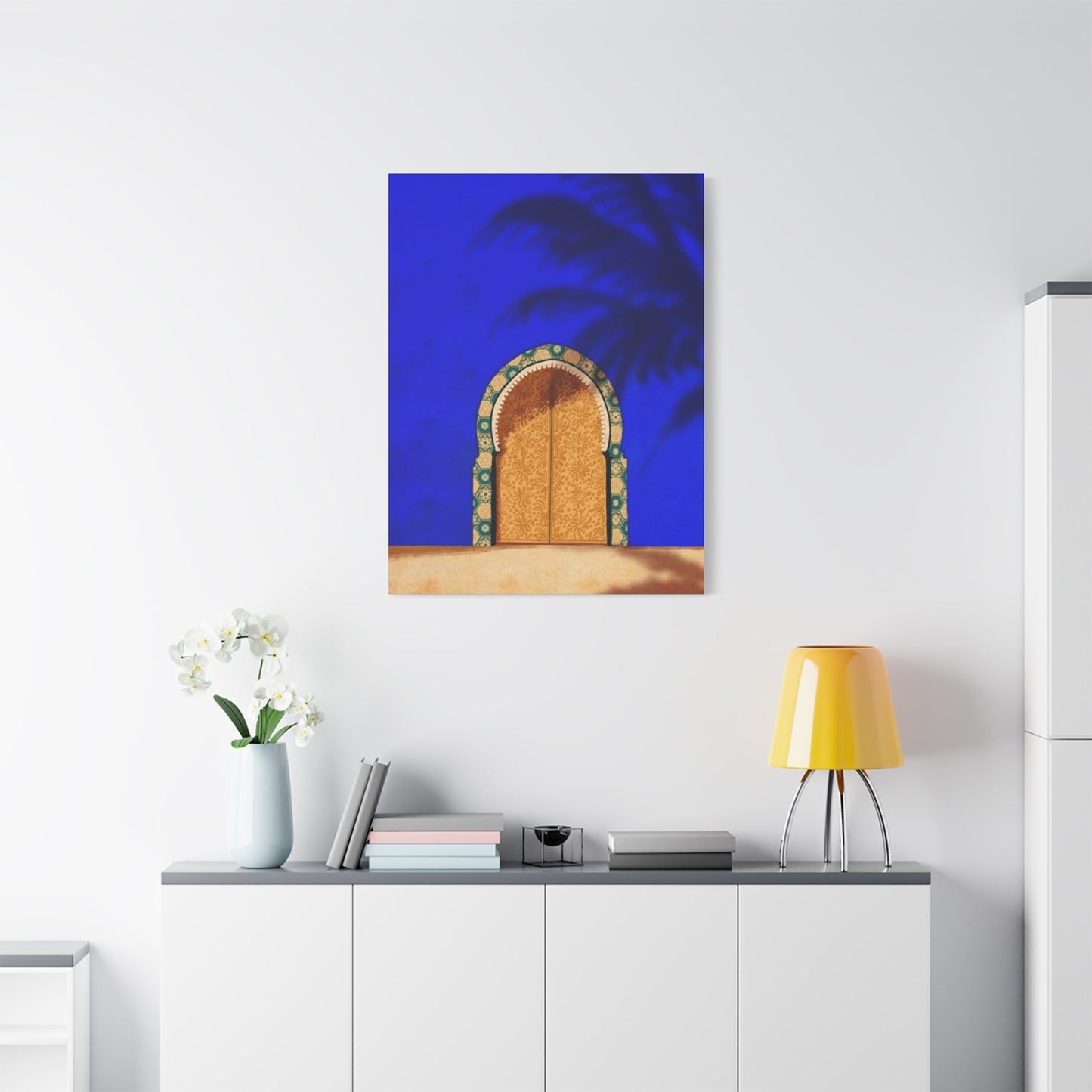 Gate Architecture in Moroccan Wall Art & Canvas Prints