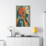 Abstract Modernist Profile Composition Wall Art & Canvas Print