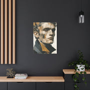 Editorial Male Portrait Collage Wall Art & Canvas Print