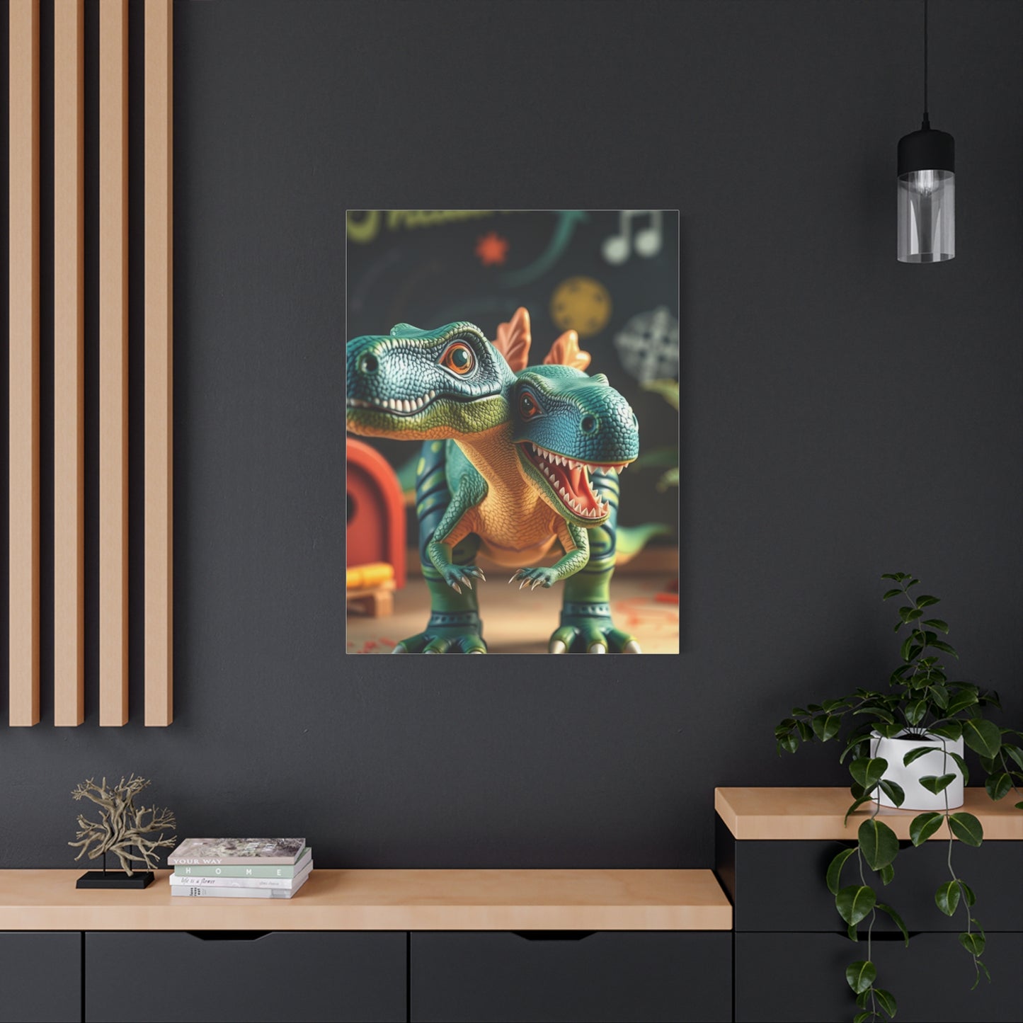 Vision Kid’s Dinosaur Art Art Wall Art & Canvas Print