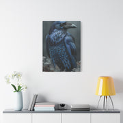 Enchanted Rune Raven Wall Art & Canvas Print