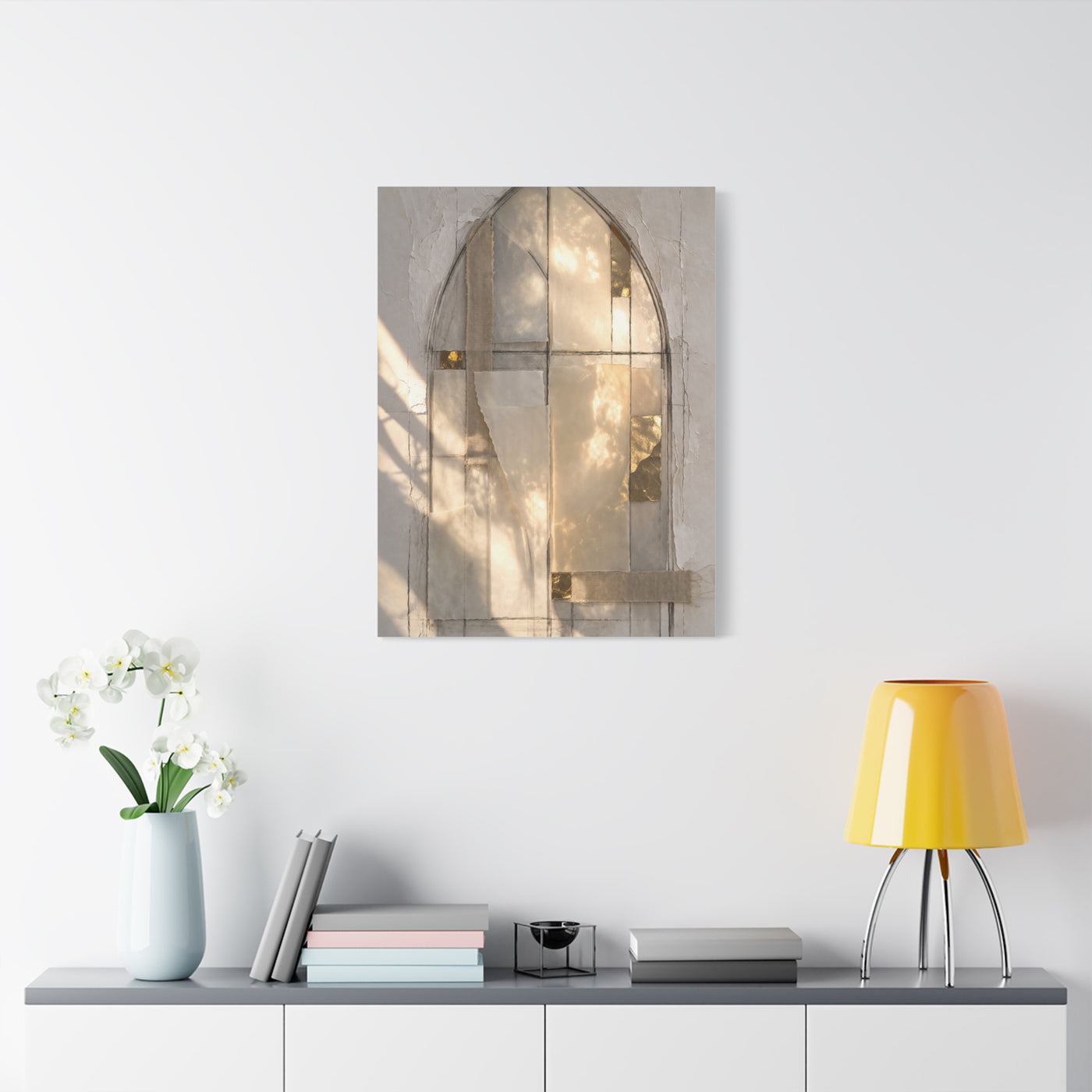 Chapel Light Abstraction Wall Art & Canvas Print