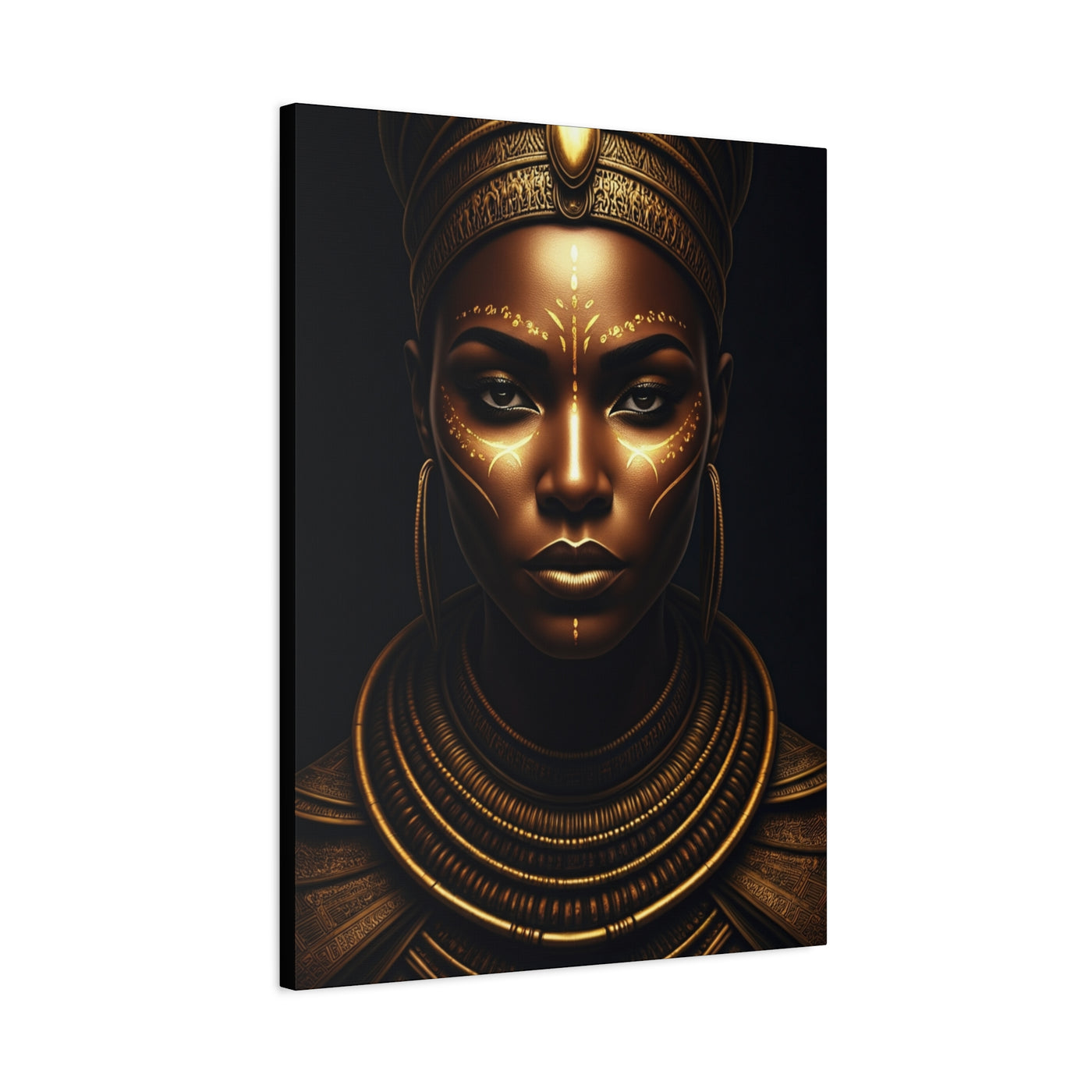 Sacred Queen of Gold Wall Art & Canvas Prints