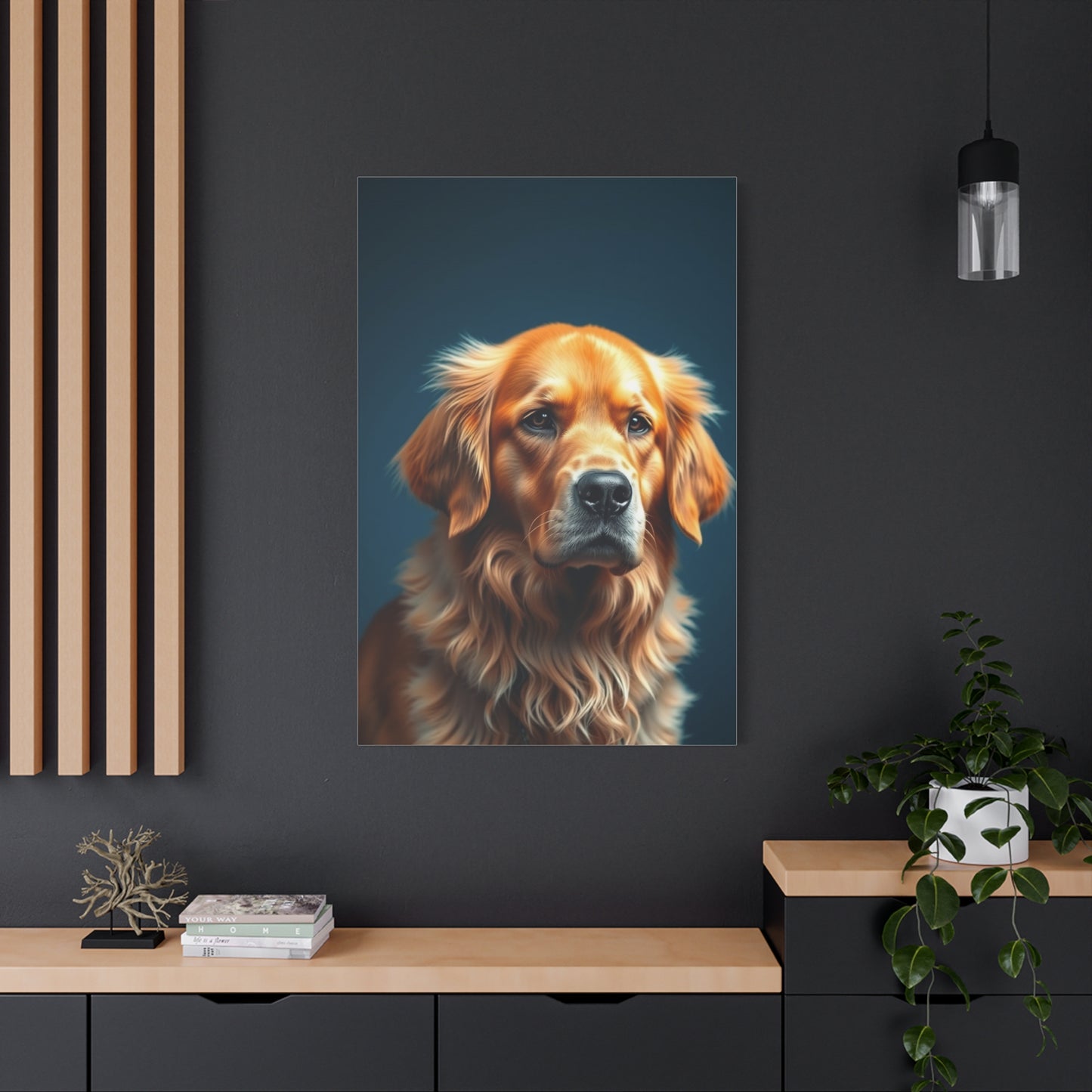 Elite Golden Retriever Art Vision Wall Art & Canvas Print
