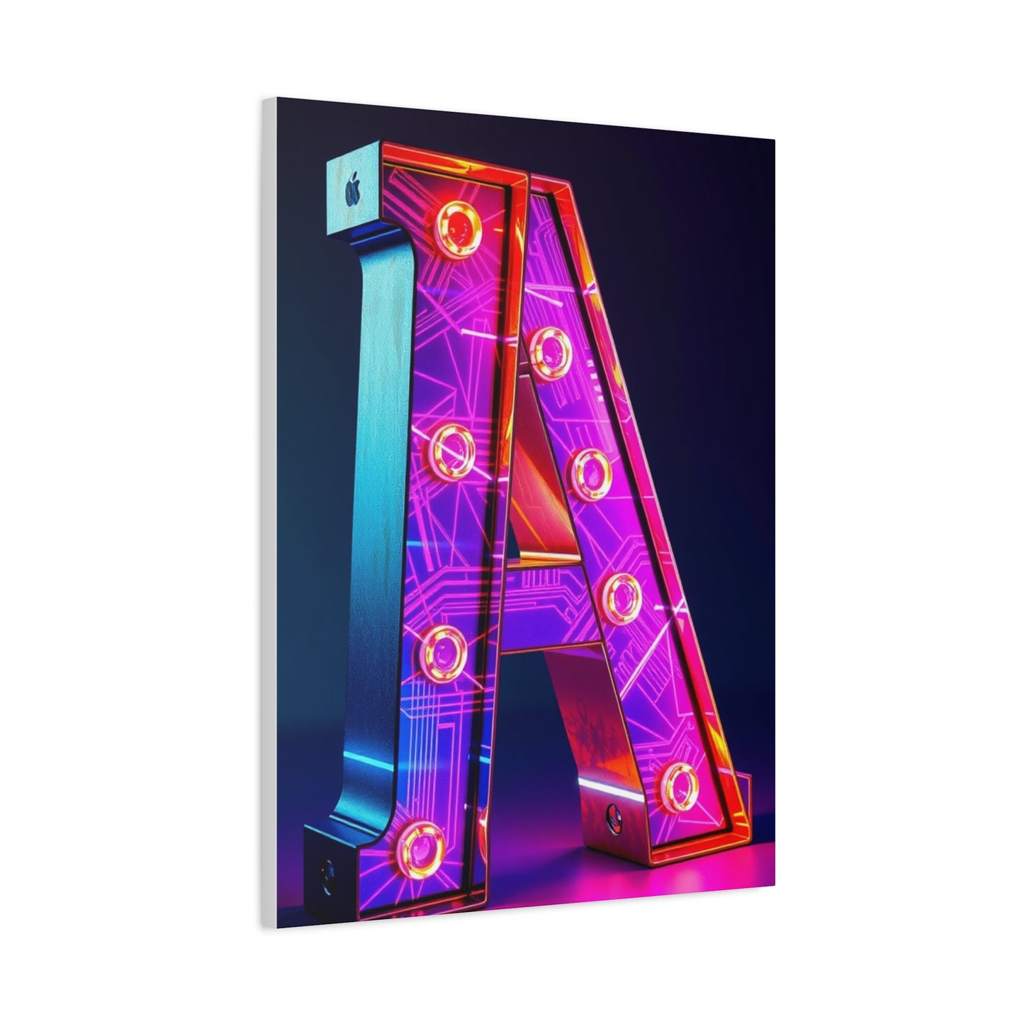 A Alphabet & Letter Art Artisan Canvas Wall Art & Canvas Print