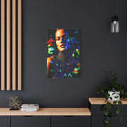 Luminous Fashion Portrait Contemporary Wall Art & Canvas Print