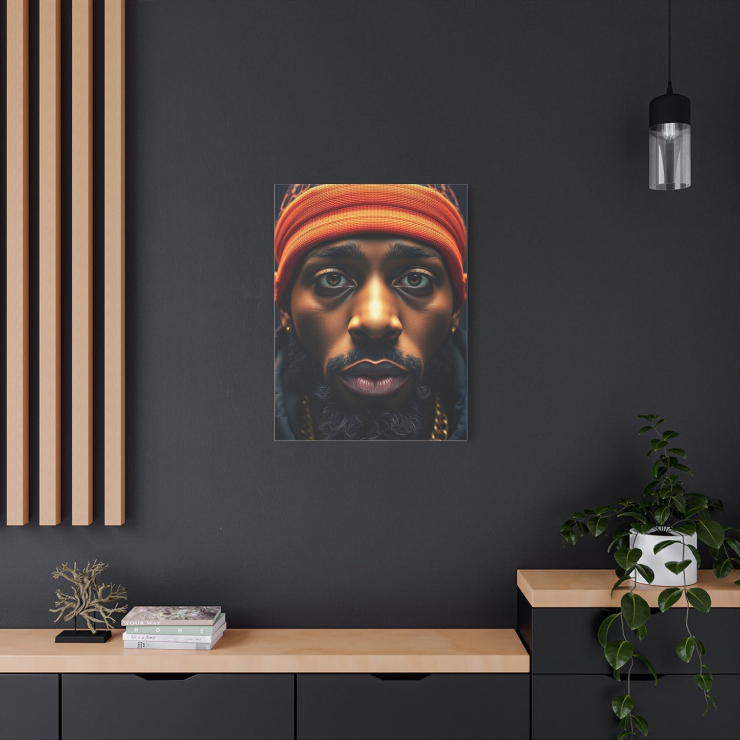 Eternal Hustle Portrait wall art & canvas print