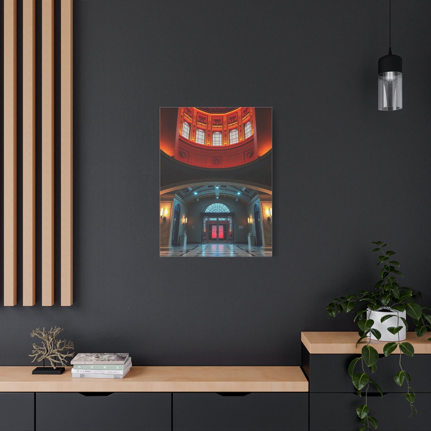Sculptural Skyline Masterpiece Wall Art & Canvas Print