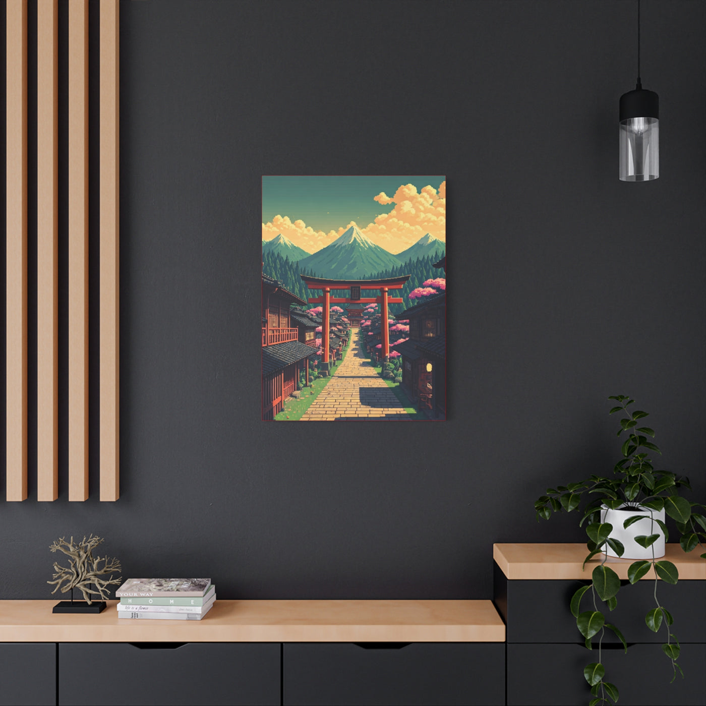Torii Path to the Mountains Wall Art & Canvas Prints