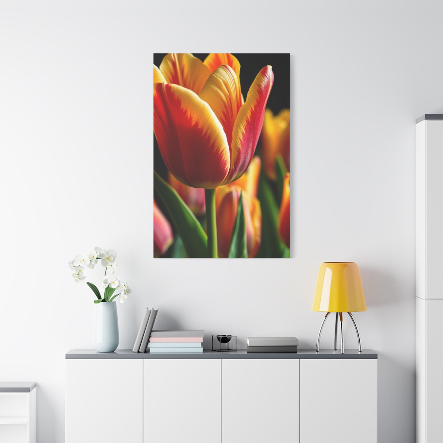Tulip Flower Art Luxury Canvas Wall Art & Canvas Print