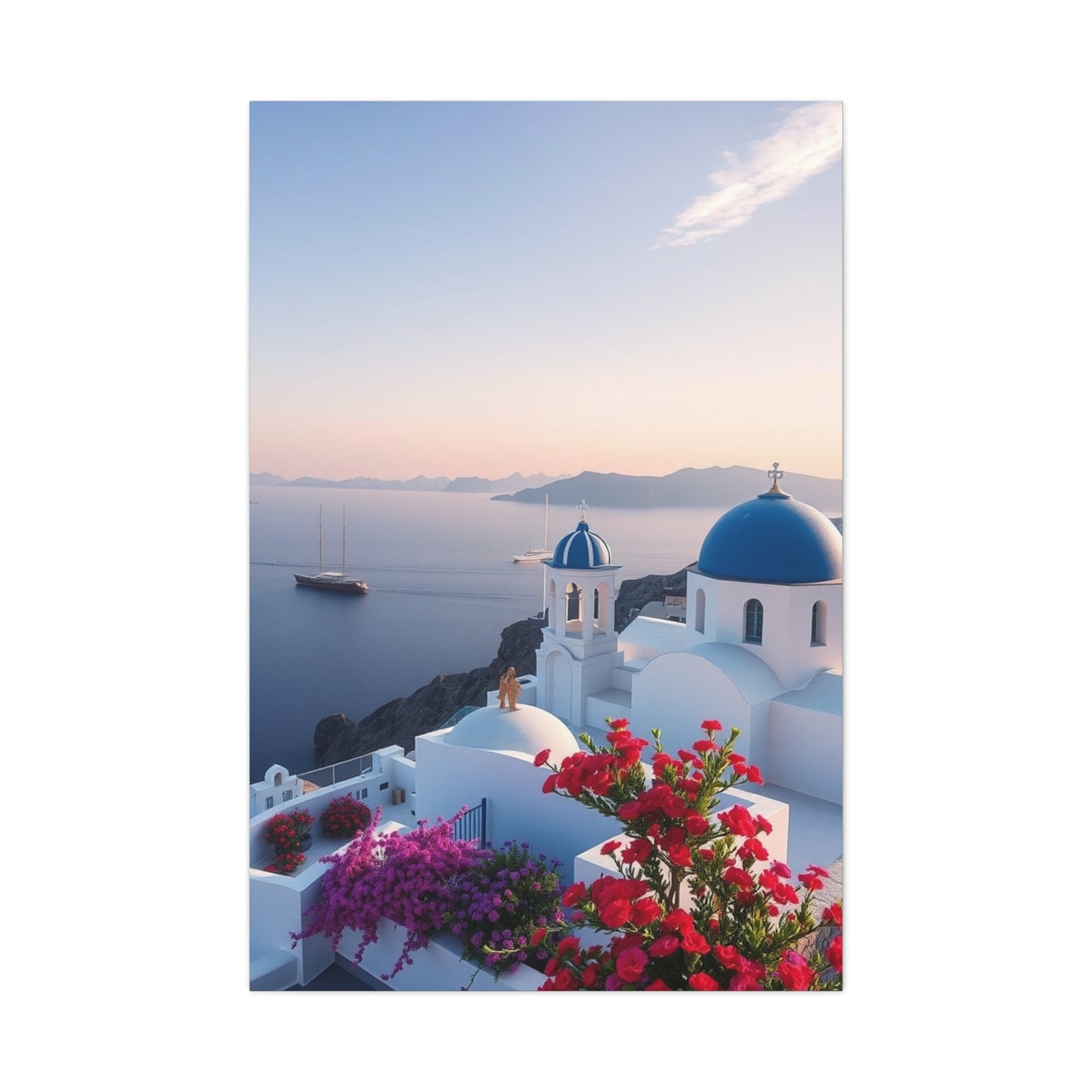Supreme Santorini Art Beautiful Collection Wall Art & Canvas Print
