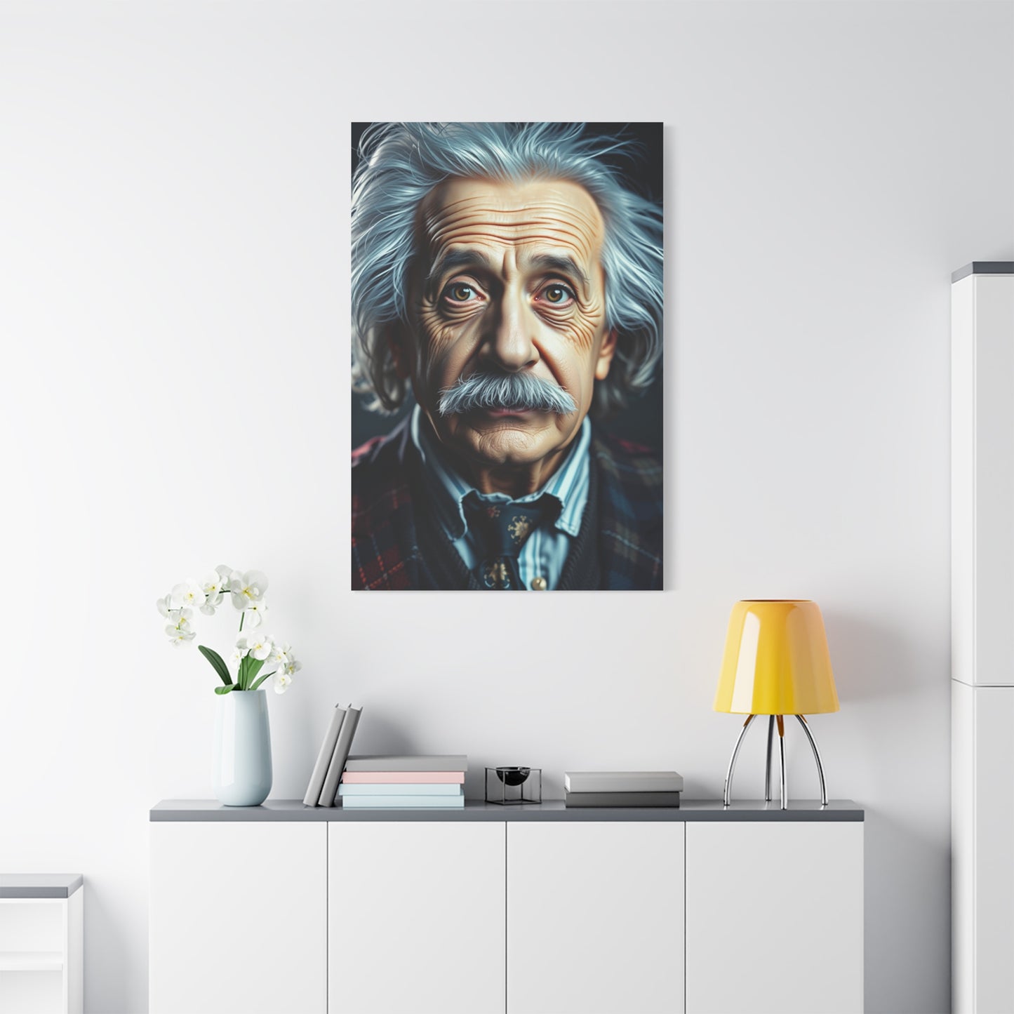 Albert Einstein Art Luxury Canvas Wall Art & Canvas Print