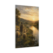 Psalm 23 Shepherd Beside Still Waters Scripture Wall Art & Canvas Print