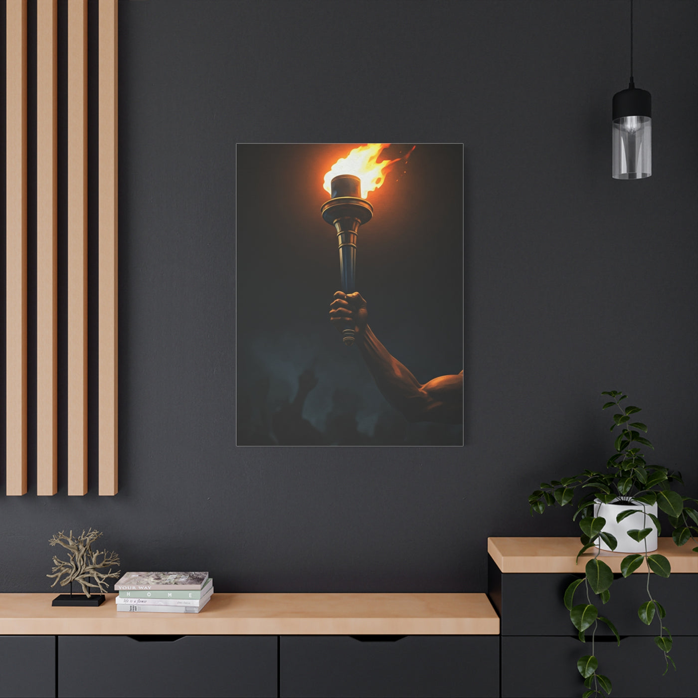 Torch of Defiance Wall Art & Canvas Prints