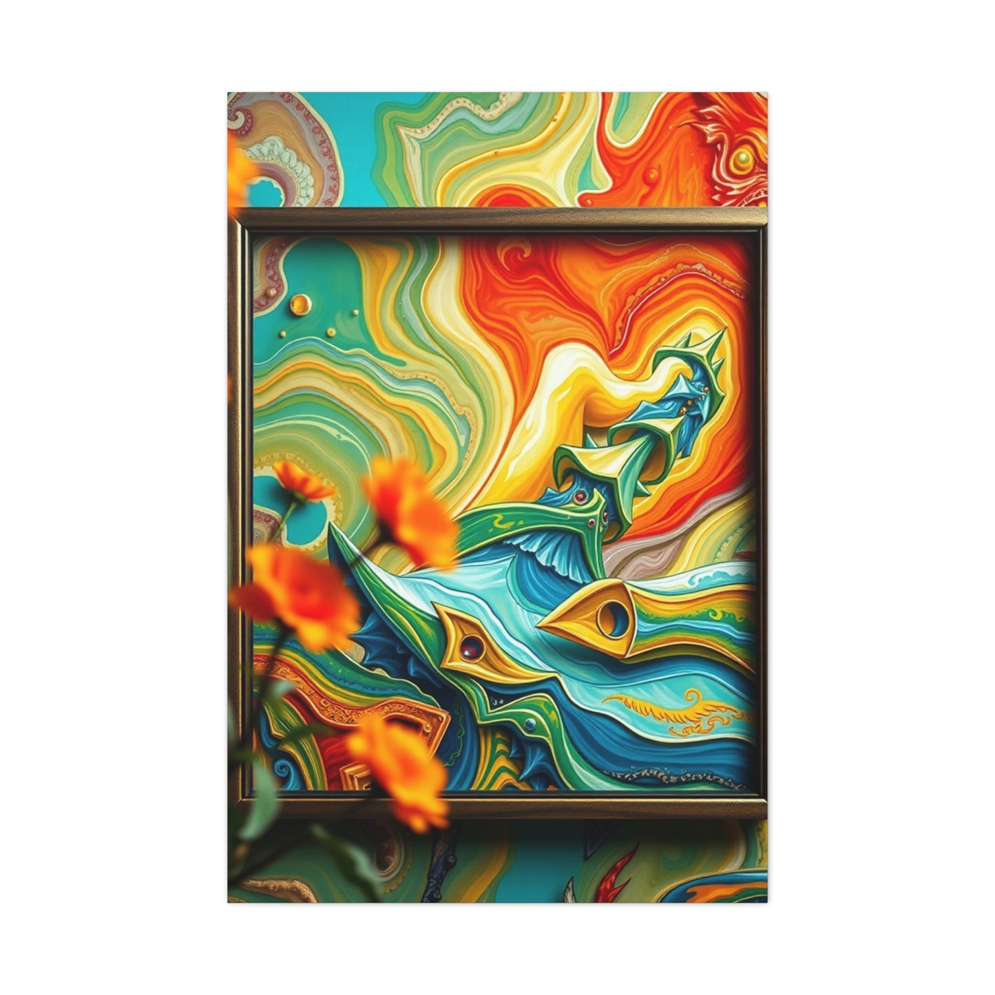 Square Art Canvas Art 7 Wall Art & Canvas Print