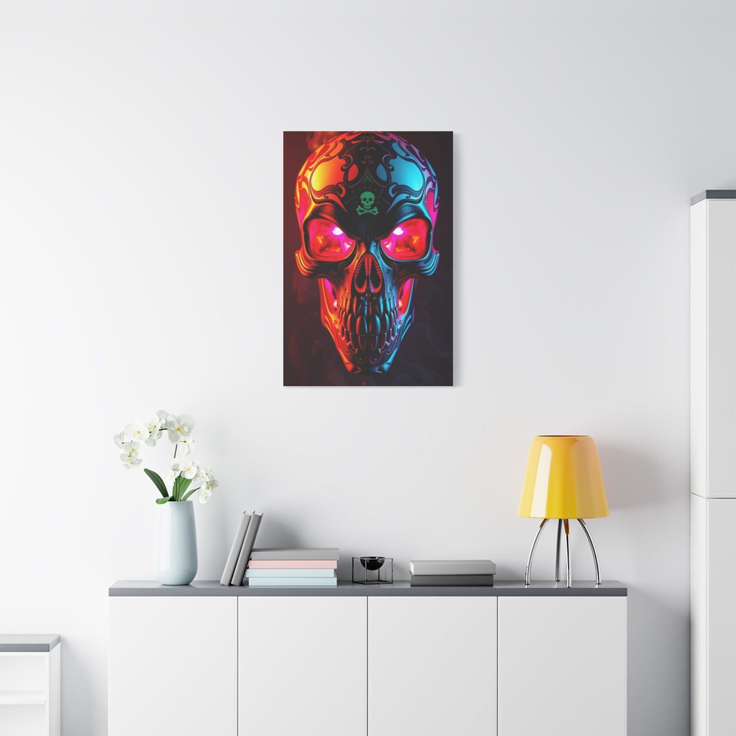 Astral Skull Dreamscape Wall Art & Canvas Print