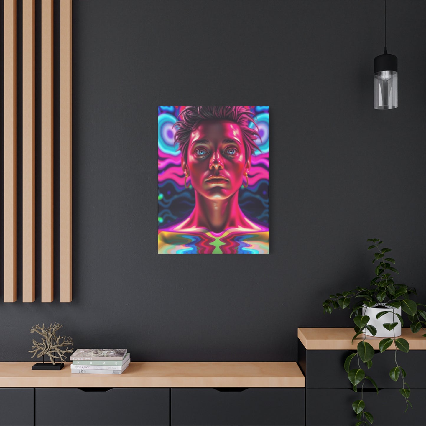 Mystic Vortex Creation Wall Art & Canvas Print