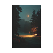 Moonlit Golf Green Cinematic Wall Art & Canvas Print